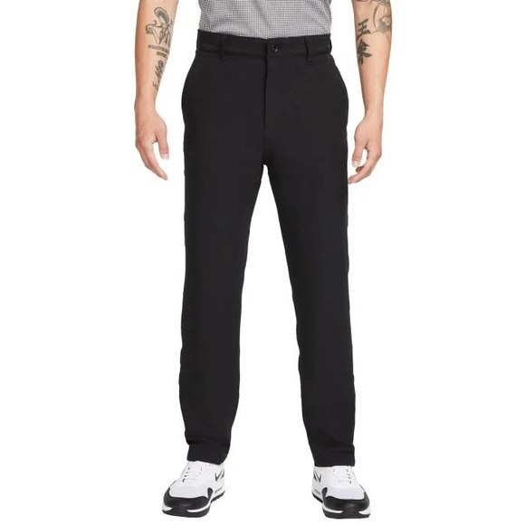 Nike Dri-FIT Repel Golf‎ Pants Men 32x28 Black Water Repellent Performance NWT